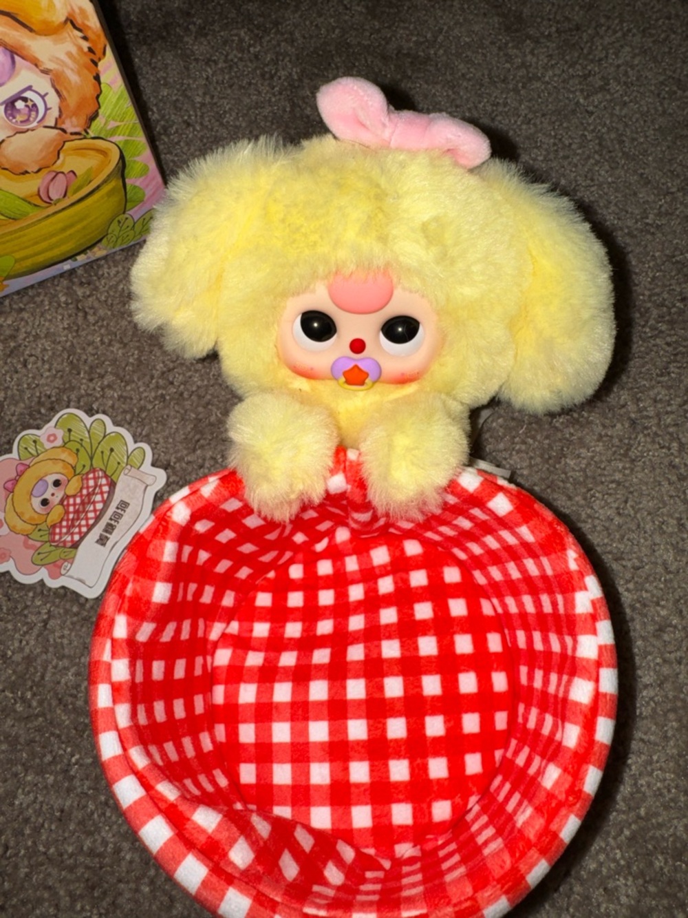 Baby Three Storage Basket Opened Blind Box